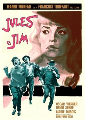  Jules i Jim - Klasyczna Opowieść Miłości Trójkątna w Paryżu Lata 60.