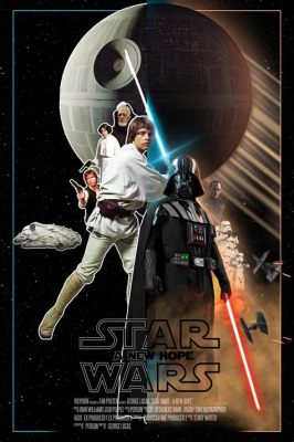  Star Wars: A New Hope -  Intergalactic Saga of Rebellion and Destiny!